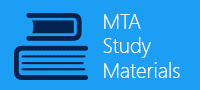 MTA Preparation Guides & Learning Plans