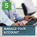 Step 5: Manage your Account