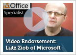 Endorsement of the MOS Program by Lutz Ziob