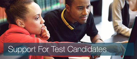 Support For Test Candidates