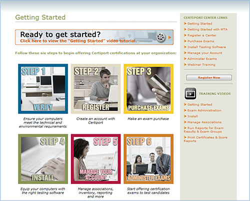 Certiport.com Go Homepage