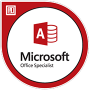 Microsoft Office Specialist Access 2013 Badge