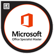 Microsoft Office Master 2013 Badge