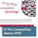 E^Pro Competitive Matrix