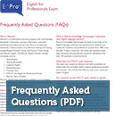 E^Pro FAQ