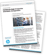 Download the HP Institute Remote Labs Datahsheet (US)<